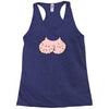 dick head Racerback Tank