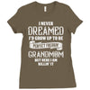 Perfect Freakin Grandmom Ladies Fitted T-Shirt