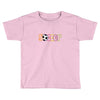 soccer neon rhinestud Toddler T-shirt
