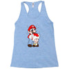 mario licking toad Racerback Tank