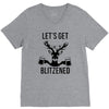 let's get blitzened V-Neck Tee
