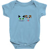cat and dog Baby Bodysuit