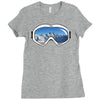ski goggles copy Ladies Fitted T-Shirt