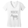 nice ass Women's V-Neck T-Shirt