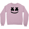 marshmello face Crewneck Sweatshirt