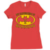 my superhero is barman Ladies Fitted T-Shirt