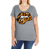 sexy lip biting Ladies Curvy T-Shirt