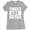 tokens life matters Ladies Fitted T-Shirt