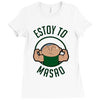 to masao Ladies Fitted T-Shirt