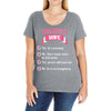 welder's wife Ladies Curvy T-Shirt