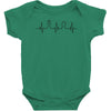 chess heartbeat Baby Bodysuit
