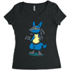 aura peeker Women's Triblend Scoop T-shirt