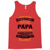 Super Cool Papa Of A Freaking Awesome Granddaughter Tank Top