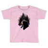 Mononoke Hime Siluet Toddler T-shirt
