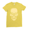 dead halloween head Ladies Fitted T-Shirt
