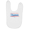 don't blame me i voted for thanos Baby Bibs