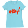 love vinyl Ladies Fitted T-Shirt