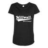 millwall born and raised retro Maternity Scoop Neck T-shirt