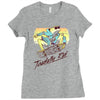 toadally rad Ladies Fitted T-Shirt