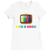 reed a book Ladies Fitted T-Shirt