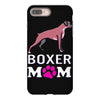love boxer dog mom funny iPhone 8 Plus