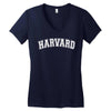harvard logo Women's V-Neck T-Shirt