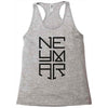 neyma black logo Racerback Tank