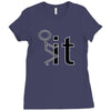 funny sweat Ladies Fitted T-Shirt