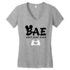 Bae Best Auntie Ever Women's V-Neck T-Shirt
