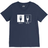 metal fork V-Neck Tee