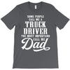 Some People Call Me a Truck Driver The Most Important Call Me Dad T-Shirt