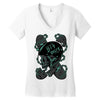 skullboarder Women's V-Neck T-Shirt