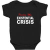 existential crisis Baby Bodysuit