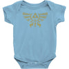 henna hylian symbol Baby Bodysuit