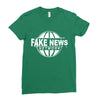 fake news Ladies Fitted T-Shirt