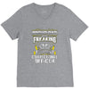 proud dad freaking V-Neck Tee
