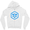 resistance hexagon Zipper Hoodie