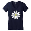 he loves me he loves me not Women's V-Neck T-Shirt