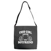 This Girl Loves her Boyfriend Adjustable Strap Totes