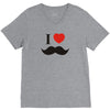 i love mustache V-Neck Tee