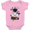 who loves papillon Baby Bodysuit