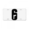 Rainbow Six Siege License Plate