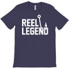 reel legend funny lure father's day country fishing bass humor T-Shirt