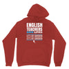 english teacher save lives Hoodie