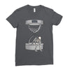 please wait Ladies Fitted T-Shirt