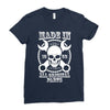 made in legend 1958 live forever all original parts Ladies Fitted T-Shirt