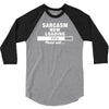 sarcasm now loading 3/4 Sleeve Shirt