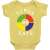 simon says funny Baby Onesie
