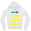 i am with her Zipper Hoodie