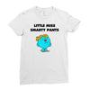little miss smarty pants Ladies Fitted T-Shirt